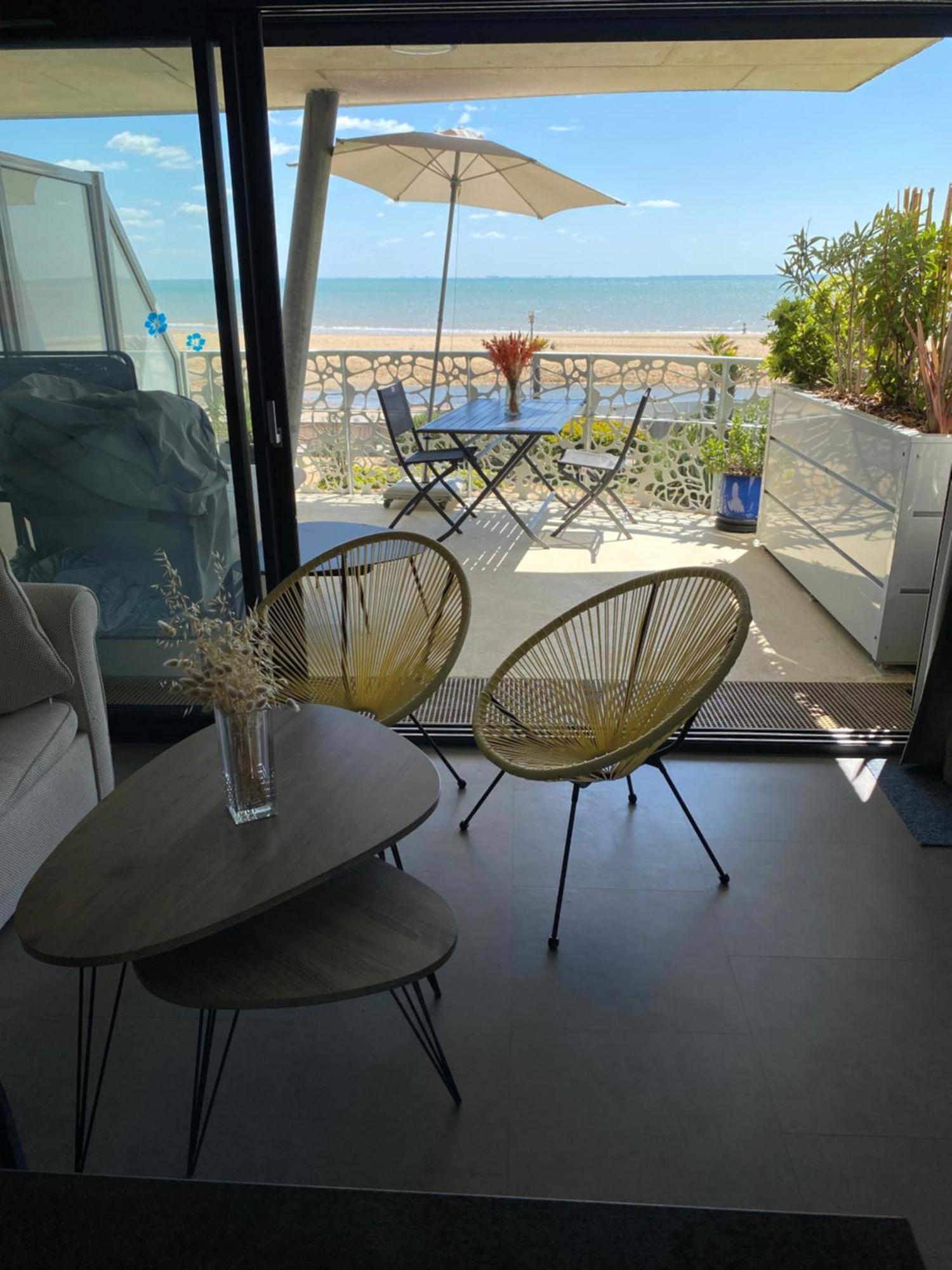 Ferienwohnung Le Reve, Les Pieds Dans L'Eau, Face A L'Ile De Re La Tranche-sur-Mer Exterior foto